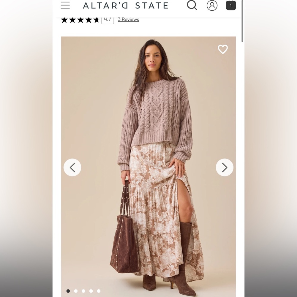 ISO Altar'd Rynn Maxi Skirt!